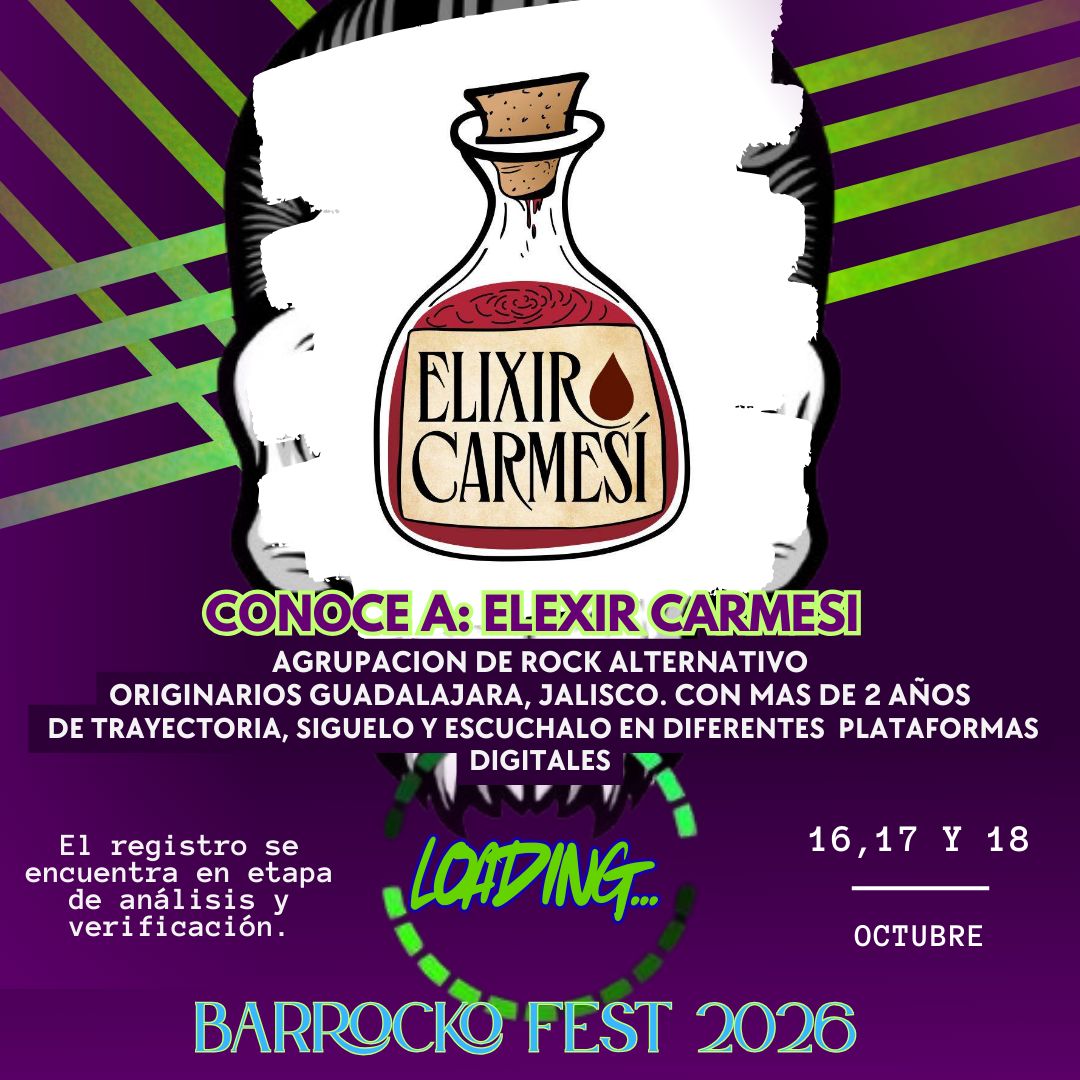 Barroco Fest — Elixir Carmesí